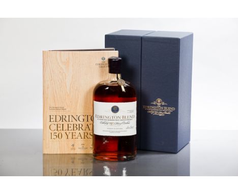 THE EDRINGTON BLEND 
Blended Scotch Whisky, aged 33 Years. One of a limited edition of 3,250 celebrating 150 Years of the gro