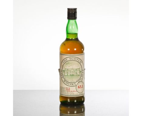 GLENTAUCHERS SMWS 63.1
Cask strength single Speyside malt whisky, distilled in April 1976 and bottled in January 1989 for the
