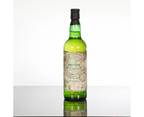 SPRINGBANK SMWS 27.45 
Cask strength single Campbeltown malt whisky, distilled in June 1993 and bottled in October 2000 for t