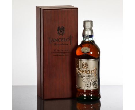 LANCELOT 30 YEAR OLD
Blended Scotch whisky bottled by Cochrane Blair & Co. Ltd. For Far Eastern market. 700ml, 40% volume. CO