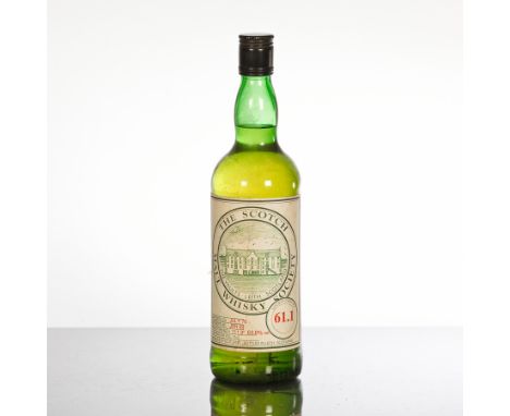 BRORA SMWS 61.1
Cask strength single Highland malt whisky, distilled in July 1976 and bottled in January 1989 for the Scotch 