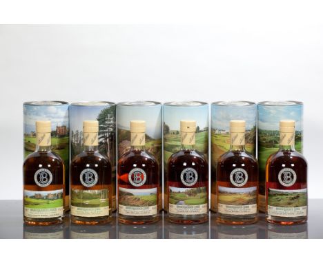 BRUICHLADDICH LINKS - TURNBERRY
Single Islay malt whisky, aged 14 Years. Bottle No.01377 of 12000. 700ml, 46% volume, in tube