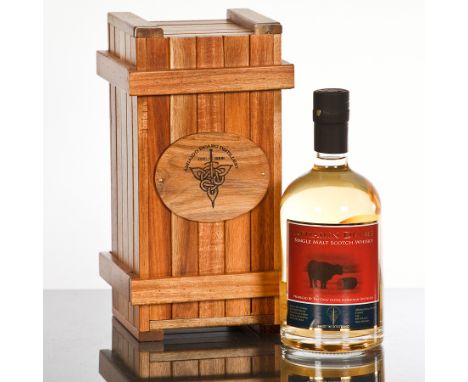ABHAINN DEARG 2008 
Limited edition single cask Island malt whisky. Distilled 2008, bottled 2011. Cask no. 04, bottle no. 150