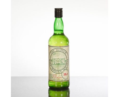 GLENTURRET SMWS 16.1
Cask strength single Highland malt whisky, distilled in September 1977 and bottled in October  1984 for 