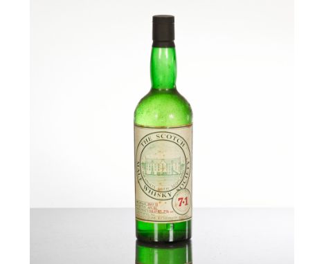 LONGMORN SMWS 7.1
Cask strength single Speyside malt whisky, distilled in May 1972 and bottled in April 1984 for the Scotch M