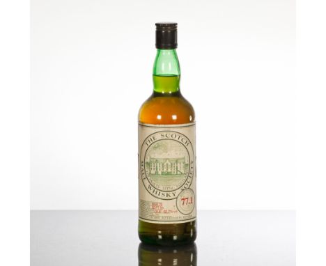 GLEN ORD SMWS 77.1
Cask strength single Highland malt whisky, distilled in March 1978 and bottled in September 1989 for the S