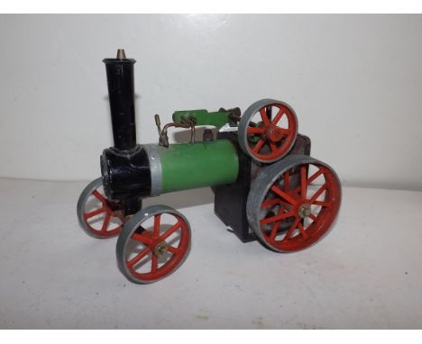 A Mamod steam engine, play worn.