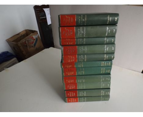 SAMUEL PEPYS. "The Diary of Samuel Pepys." Complete in Eleven Vols, orig cl gt, 8vo, 1970's vg.