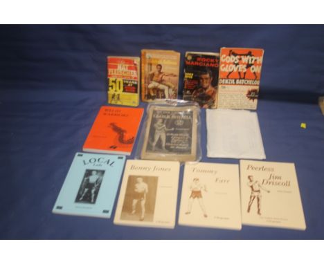 BOXING INTEREST TO INCLUDE PAPERBACKS A/F NAT FLEISHER |50 YEARS AT RING-SIDE| AND |JOHN L SULLIVAN, | HAROLD MAYES- |ROCKY M