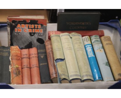 NGAIO MARSH |ARTISTS IN CRIME| PUB BY GEOFFREY BLES REPRINT 1941 IN TATTY DUSTJACKET TOGETHER WITH CHIRCHILL |SAVROLA| 1900 A