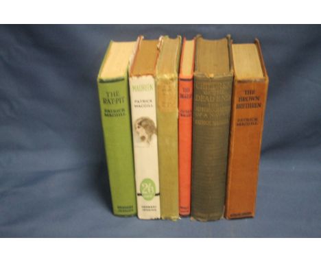 PATRICK MACGILL- IRISH POET KNOWN AS THE |NAVRY POET|. COLLECTORS LOT TO INCLUDE |THE RAT-PIT| POPULAR EDITION PUBLISHED BY H