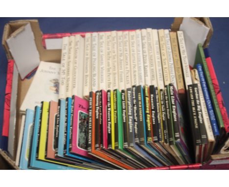 A SMALL COLLECTION OF TWENTY FOUR BEATRIX POTTER BOOKS, together with twenty four Thomas The Tank Engine books and a Ladybird