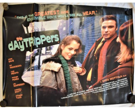 Film Poster-1996-'The Daytripper'-starring Hope Davis-Pat McNamara-measurements 100cm x 76cm-folds in poster other wise very 