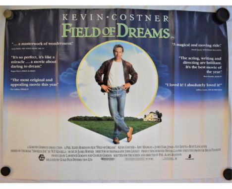 Film Poster-'Field of Dream's-starring Kevin Costner-measurements 100cm x 76cm-folds in poster other wise very good condition