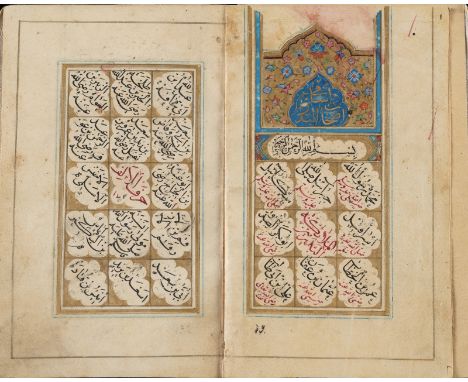 Islamic Art An Ottoman manuscript about the war of BadrTurkey, mid 19th century . . Cm 9,50 x 15,00.