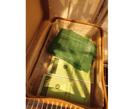 Four boxed Subbuteo football teams and a playing mat 