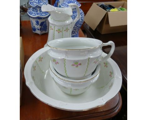 Soho, four piece jug and basin set.