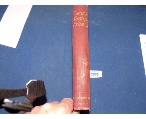 Captain Cook's Three Voyages Around the World with a sketch of his life edited by Lieutenant Charles R. Low published by Geor