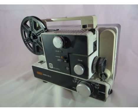 An Austrian made Eumic Mark 610D 8mm film projector. 