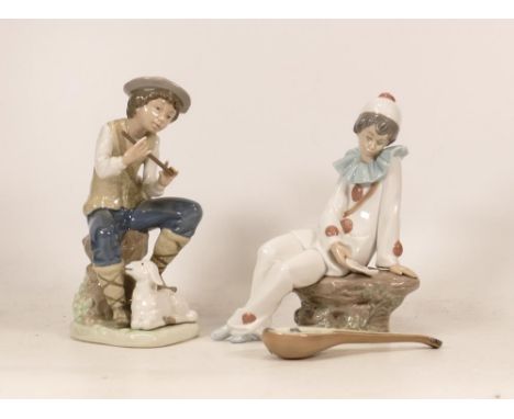 Nao Figures Love Letter &amp; Shepard Boy playing Flute with Lamb (2) 