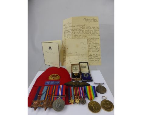 A Group of Medals, to Second Lieut H.J.W. Collins R.S.C., of the Air Transport Auxilliary Corp., (Gloucester regiment), R.A.F