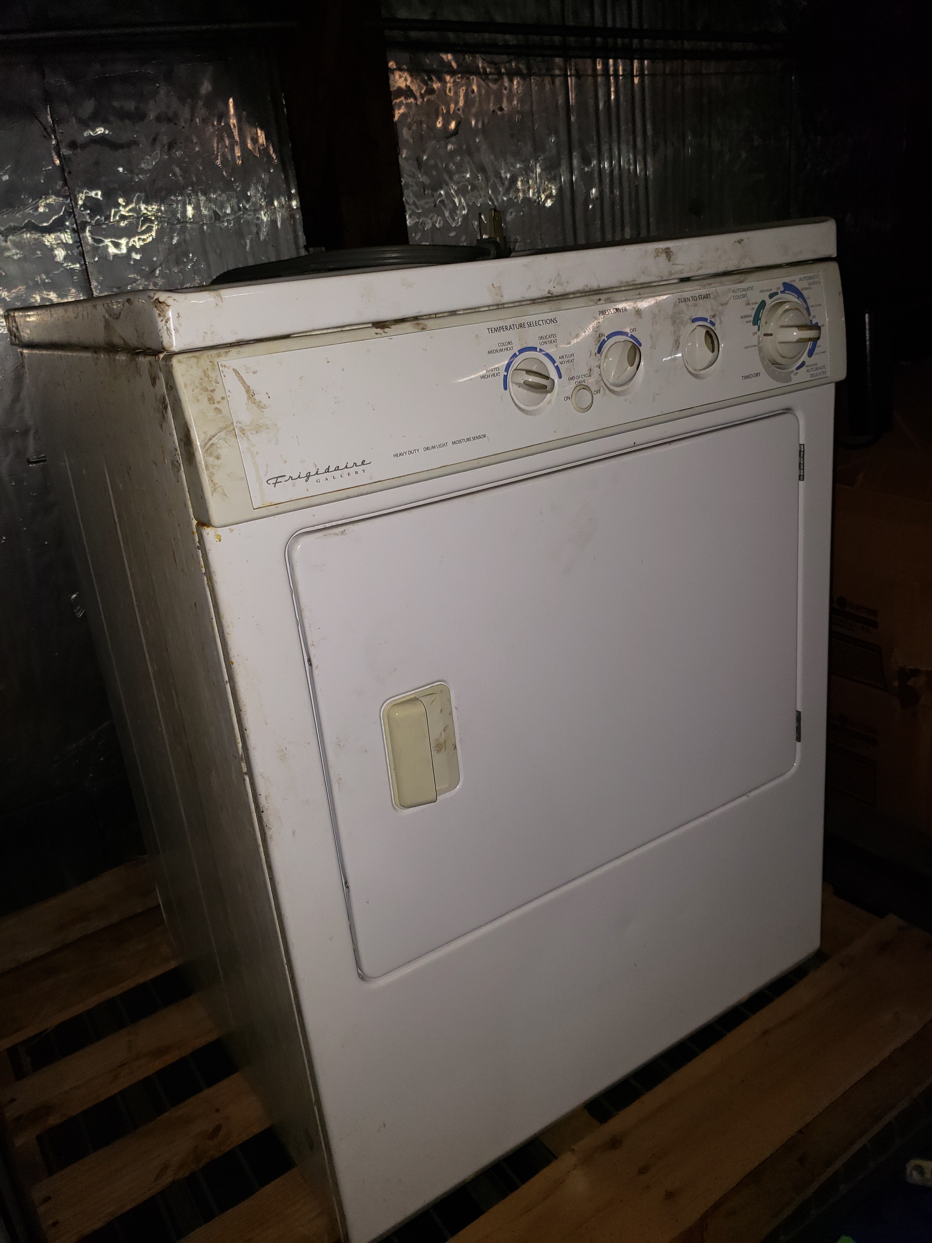FRIGIDAIRE GALLERY DRYER