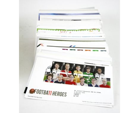 Great Britain: a collection of first day covers, 2012 - 2014, (qty).