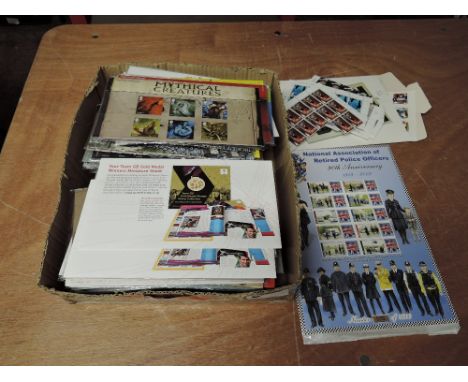 A collection of modern Royal Mail Presentation Packs, 2007 onwards, Olympic Gold Medal Winners, unmounted mint loose stamps, 