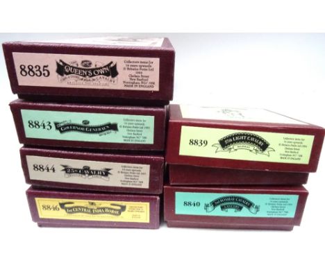 Britains Toy Soldiers British Indian Army Cavalry sets 8835 Guides Cavalry 8839 27th Madras Light Cavalryman, 8840 2nd Bombay