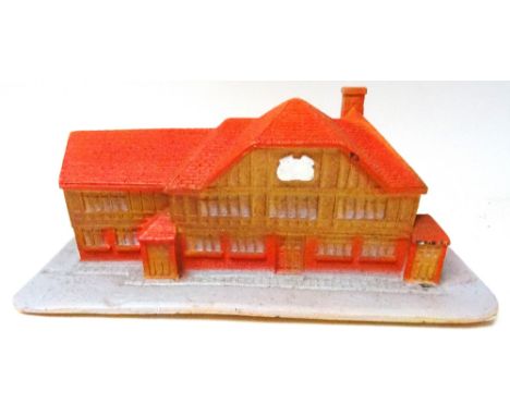 Lone Star Eaglet Series No. 1320 000 scale Inn with 54mm plastic Zoo, Farm and Garden by various makers, some smaller scales 