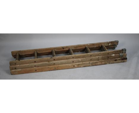 A Vintage Wooden Ladder 