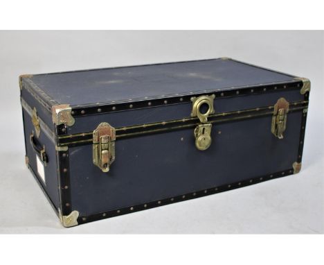 A Mid 20th Century Travelling Trunk, 90cm wide 