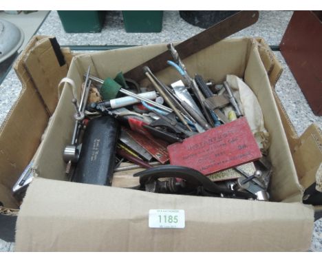 A selection of engineers tools including Moore and Wright