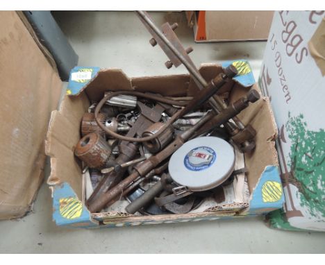 A selection of engineering and similar tools