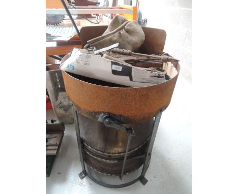A farriers black smith forge with tools Walter Careless Cartwright