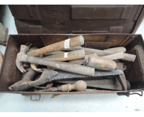 A selection of wood work tools