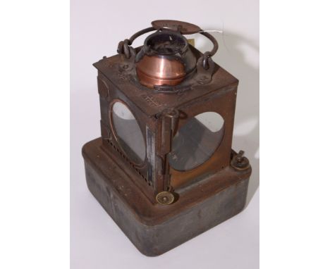British railways lamp, Welch patent.