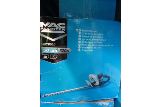 mac allister hedge trimmer mhtp520