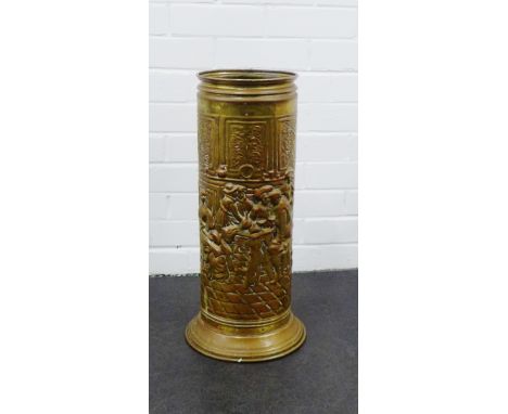 Brass stick stand, 56cm 