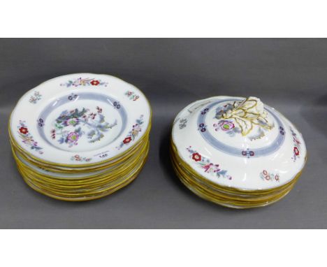 Quantity of 19th century Wedgwood dinner plates, bowls and table wares etc., (a large lot) 