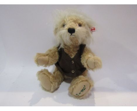 A Steiff Einstein 140th Birthday mohair teddy bear, 28cm tall  