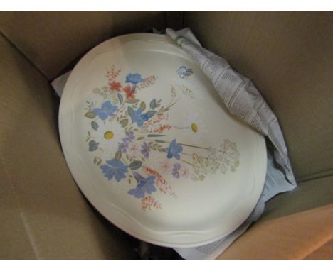 A Poole Pottery "Springtime" dinner service and tea set, approx. 52 pieces