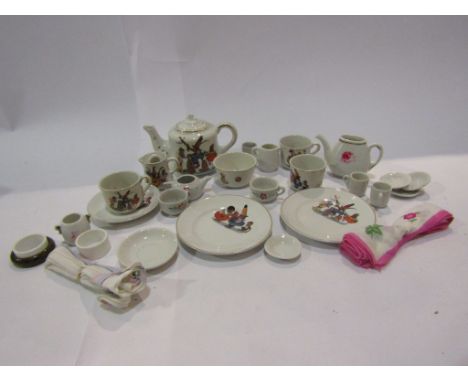 A 1930's doll's tea service