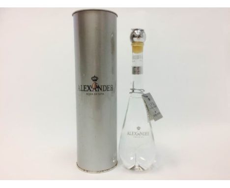 ALEXANDER AQVA DI VITA GRAPPA DI PROSECCO
Italian Grappa
Presented in attractive mouth blown bottle, with aeroplane in bottle