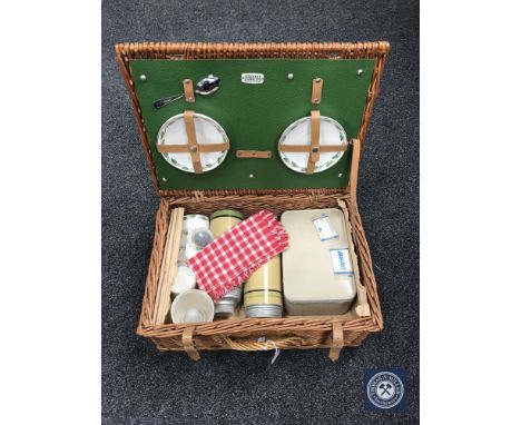 A wicker cased Sirram picnic set 