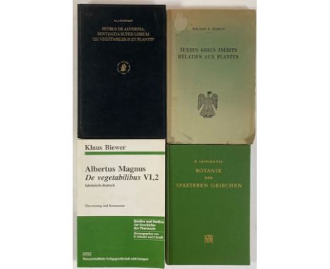 ALBERTUS MAGNUS. De vegetabilibus Buch VI, Traktat 2. Lat.-deutsch. Übers. &amp; Komm. v. K. Biewer. 1992. Owrps. -- E.L.J. P