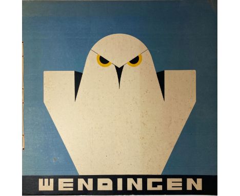 WENDINGEN. Jg. XII, 1: H.C. VERKRUYSEN. Beeldend werk van S. Jessurun de Mesquita. 1931. 24 pp. 4°. Owrps. Lithogr. cover des