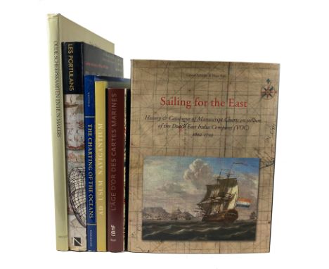 SCHILDER, G. &amp; H. KOK. Sailing for the East. History &amp; catalogue of manuscript charts on vellum of the Dutch East Ind