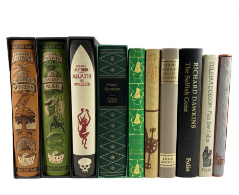 FOLIO SOCIETY -- DARWIN, Ch. On the origin of species. - The descent of man. (2007-08). 2 vols. Ocl. In or. slipcases. -- R. 