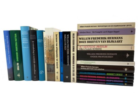HERMANS, W.F. Richard Simmillion. Een onvoltooide autobiografie. 2005. Ocl. w. dust-j. -- Id. Au pair. 1989. Ocl. w. dust-j. 